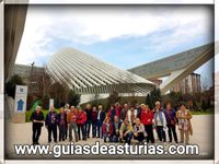 Palacio de congresos de Oviedo, contruído por Santiago Calatrava